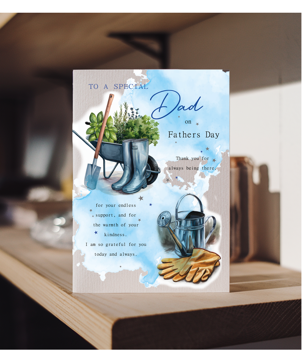 To a Special Dad Gardening Theme