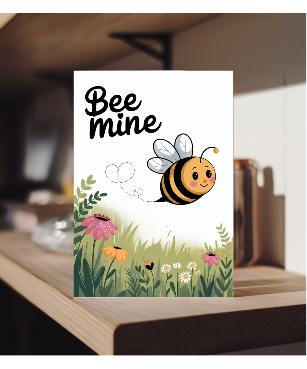 Bee mine Greeting Card