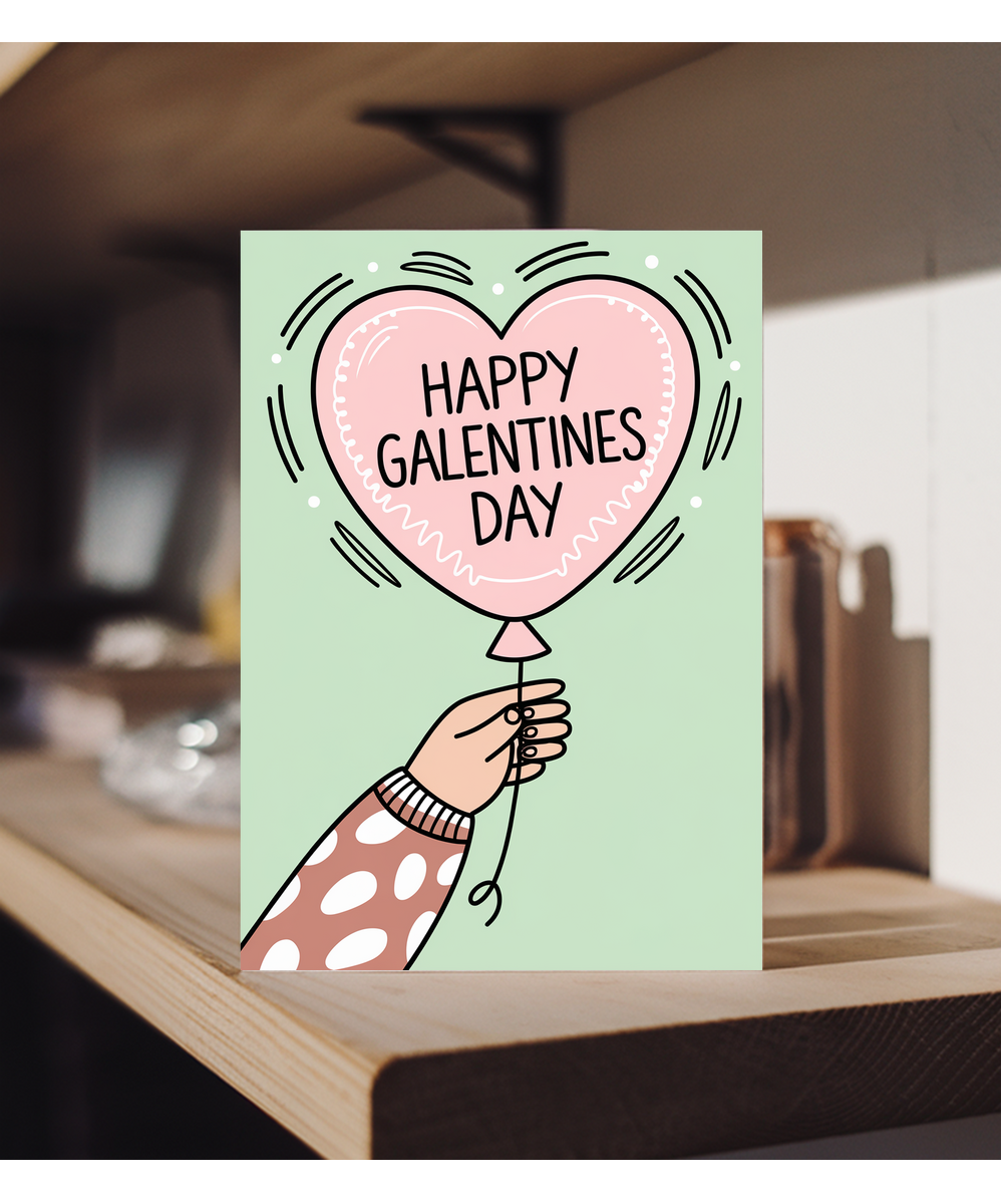Happy Galentines Day Card girlfriend bff
