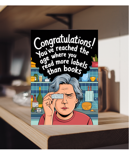 Congratulations Read More Labels Than Books