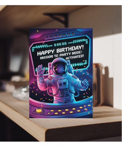 Happy Birthday! Mission to Party Mode Activated!