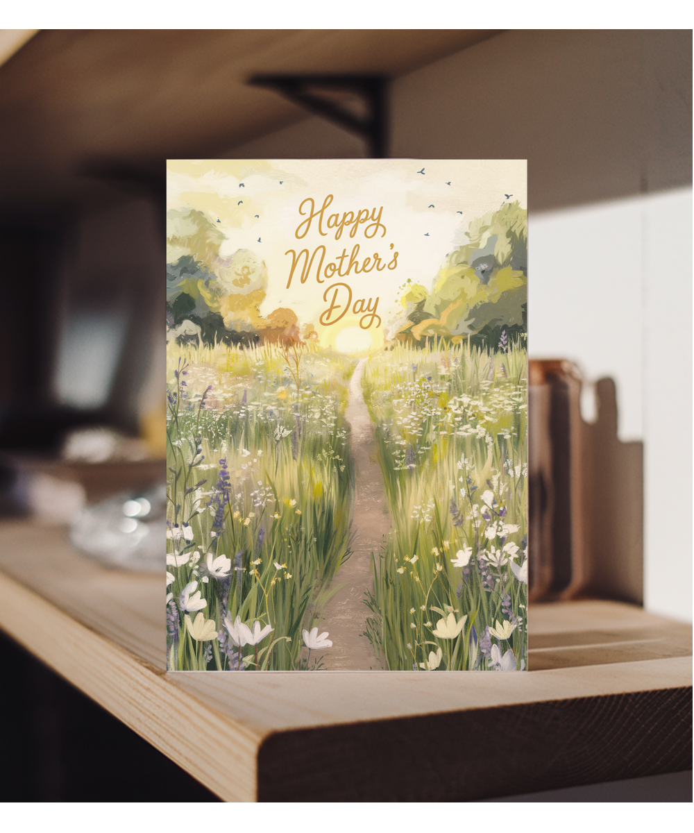 Happy Mothers Day Spring Dawn Painting