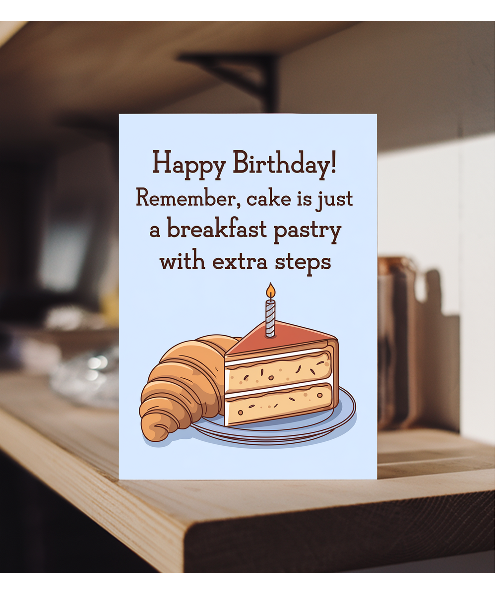 Happy Birthday Cake is Just a Breakfast Pastry