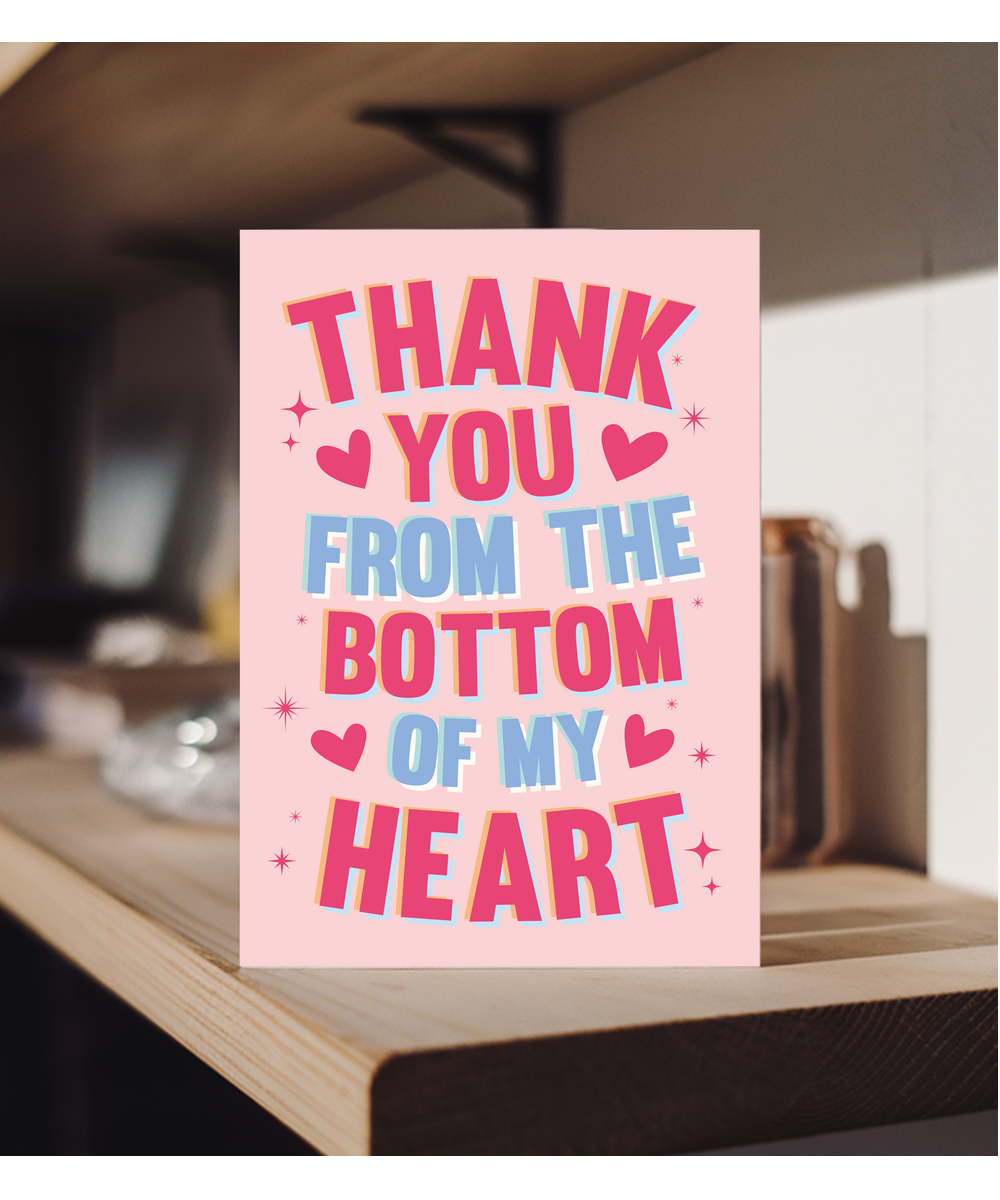 Thank You From the Bottom of My Heart