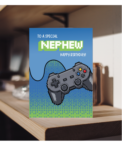 To a Special Nephew, Happy Birthday gaming