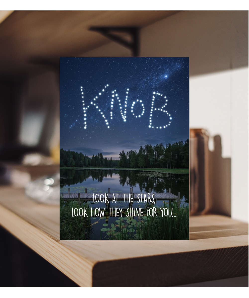 Look at the stars knob