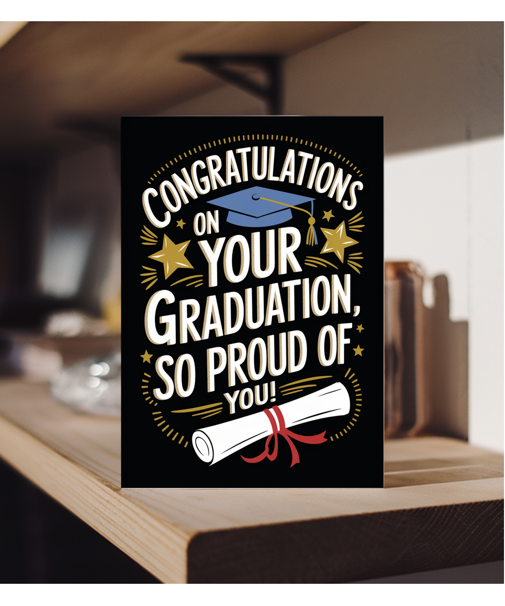 Congratualtions on Your Graduation So Proud of You