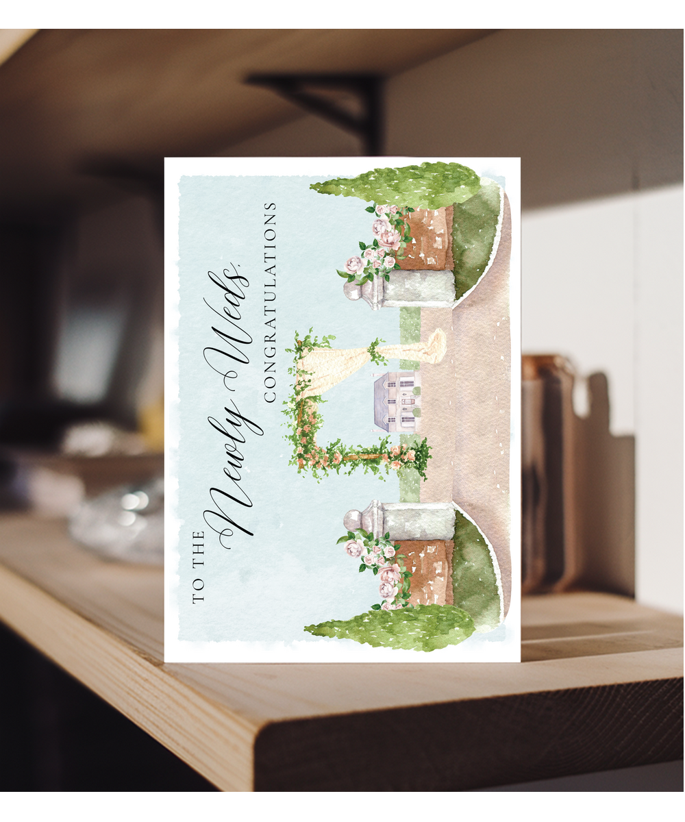 A5 Landscape To the newly weds