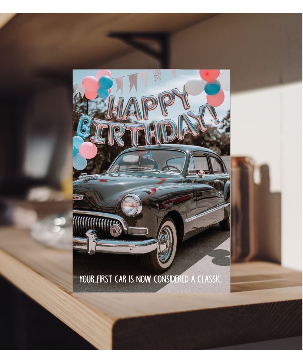 Your first car is now considered a classic