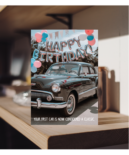 Your first car is now considered a classic