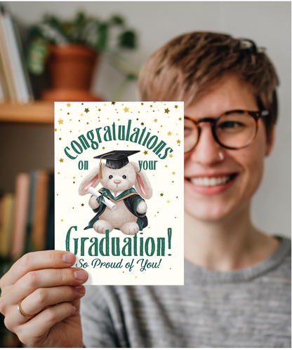 Congratulations on Your Graduation Bunny