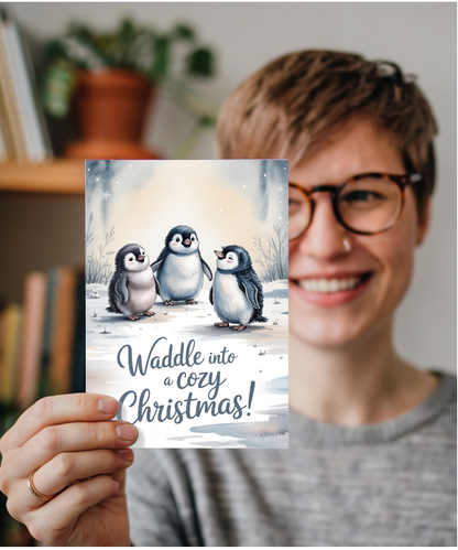 Waddle into a cozy Christmas