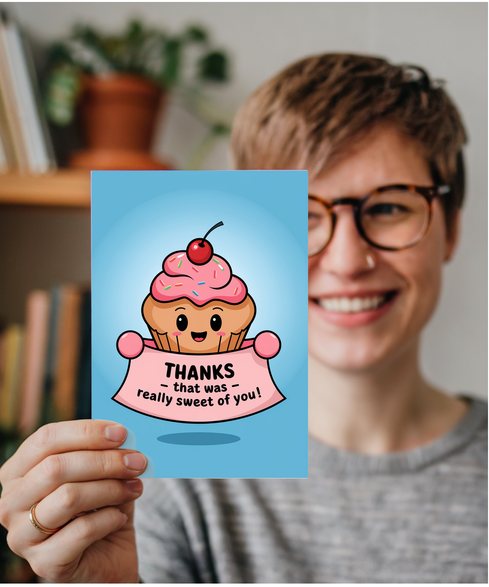 Thanks Card That Was Really Sweet of You