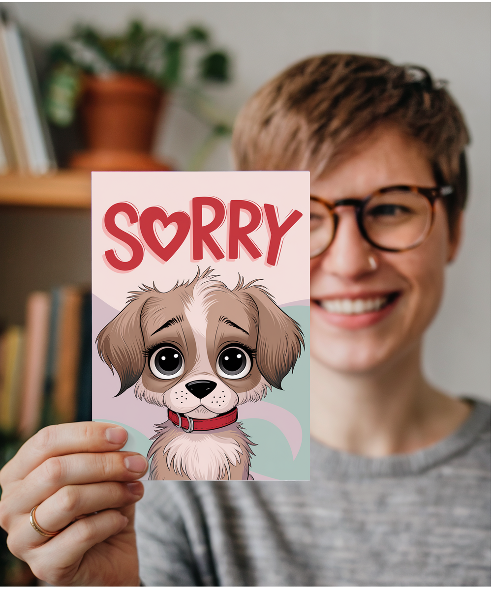 Sorry - Puppy with Sad Eyes