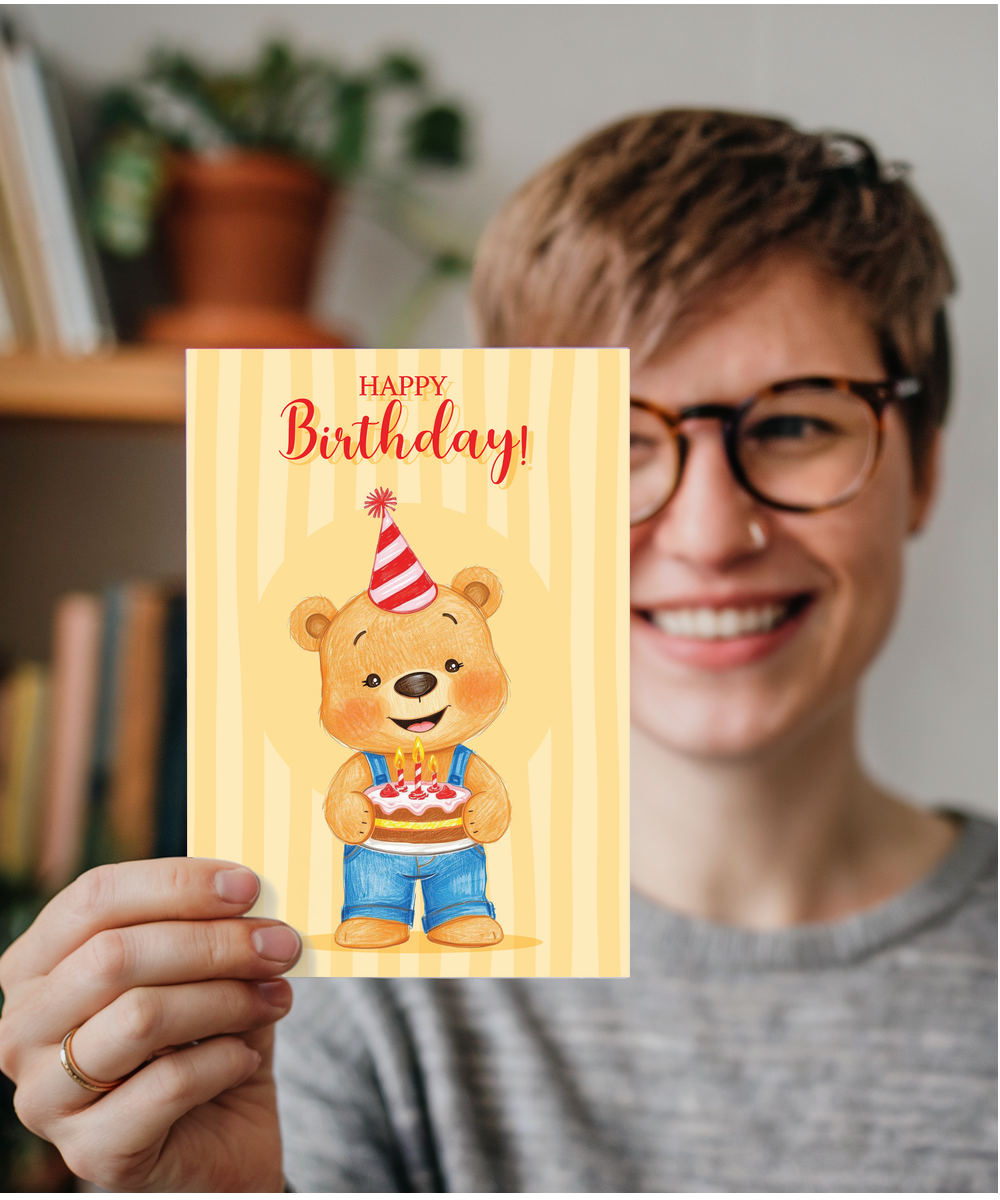 Happy Birthday teddy bear