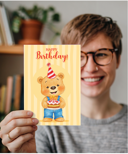 Happy Birthday teddy bear