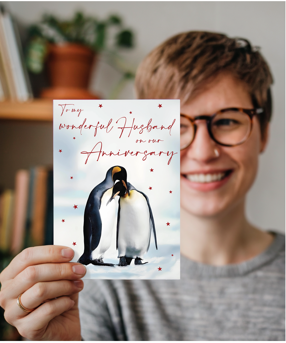 To my wonderful husband penguin