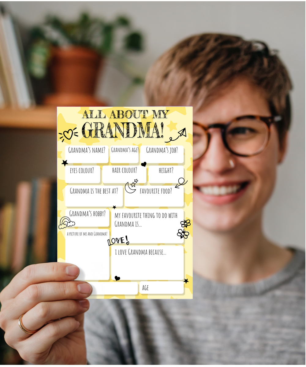 All about Grandma fill in