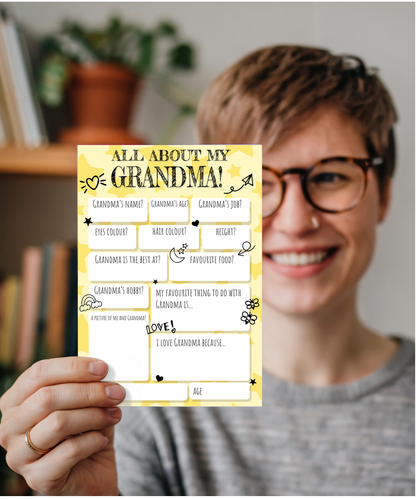 All about Grandma fill in