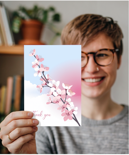 Thank You - Spring Blossom Branch