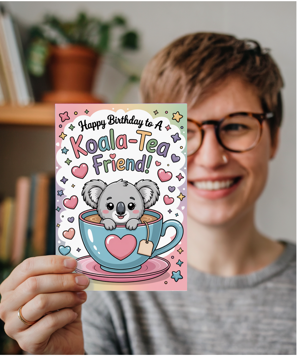 Happy Birthday to a Koala-tea friend