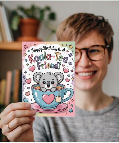 Happy Birthday to a Koala-tea friend