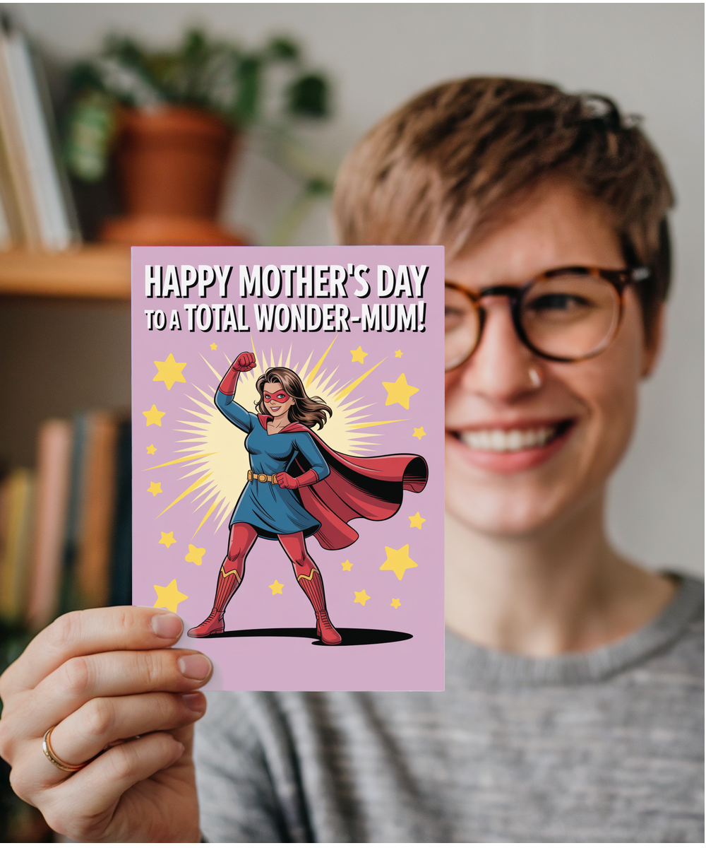happy mother's day to a total wonder-mum