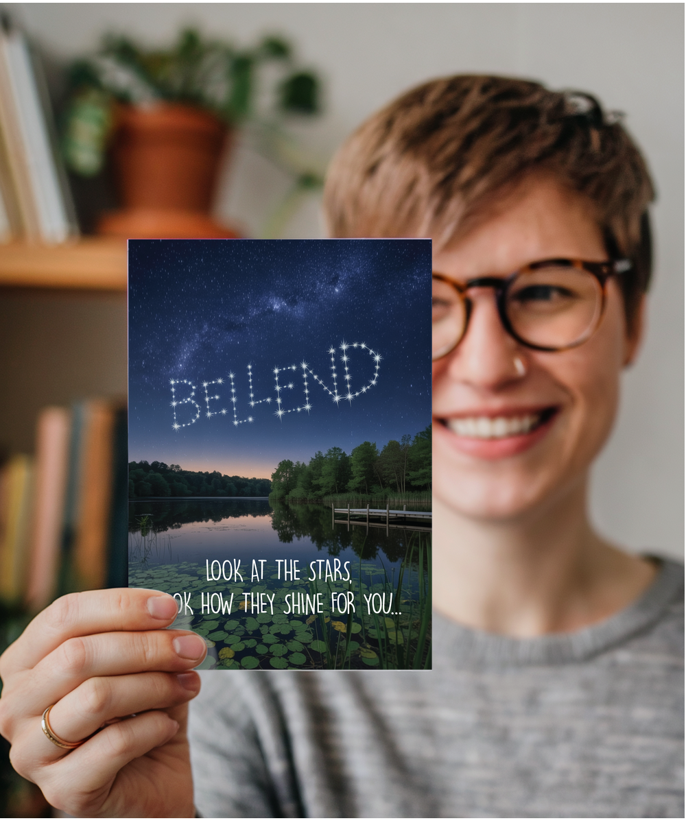 Look at the stars bellend