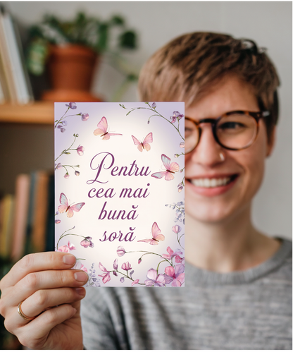 Pentru cea mai bună soră to the best sister
