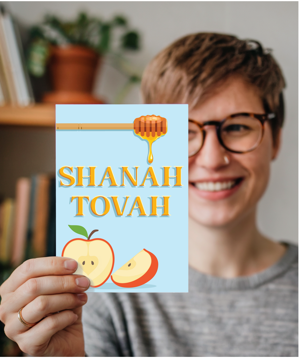 Rosh Hashanah Apple and Honey Shanah tova