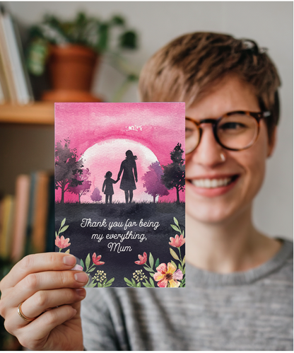 Thank You for Being My Everything, Mum Mothers Day Card