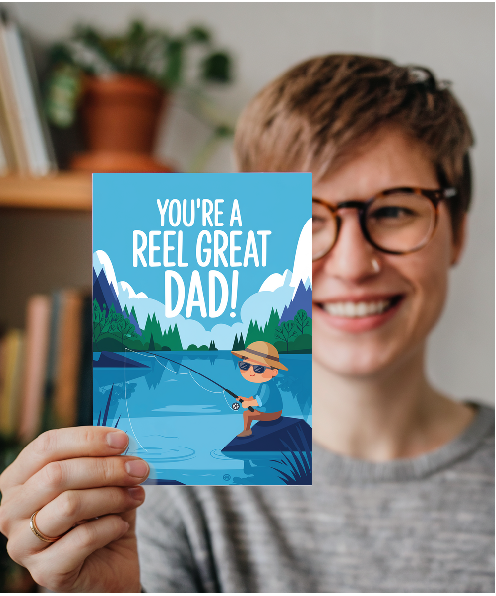 Father's day you're a reel great dad