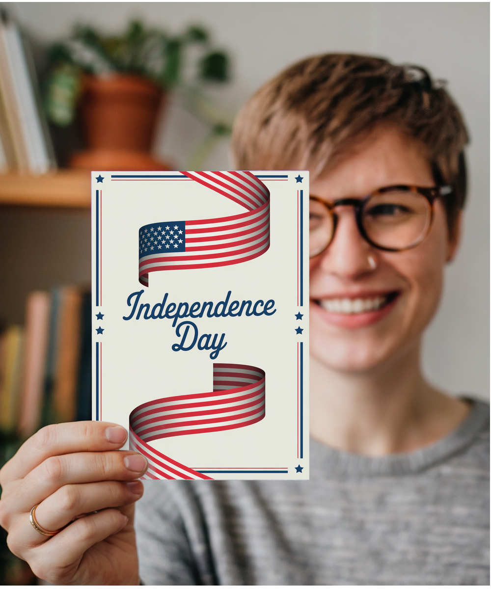 Independance day ribbon
