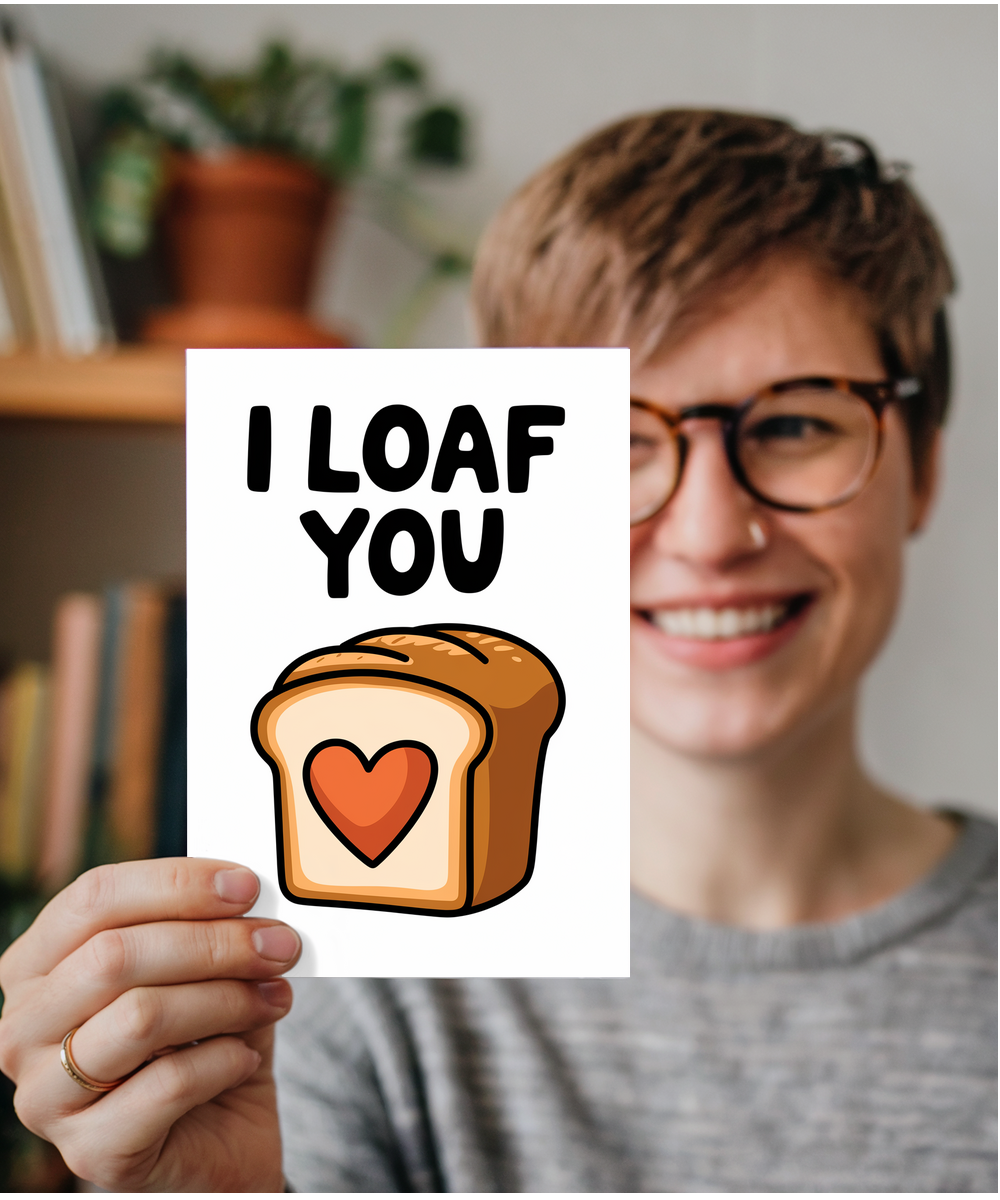 I loaf you Greeting Card