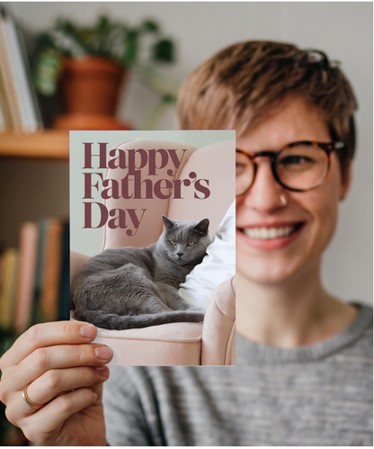 Happy Father's Day with Cat and Dad