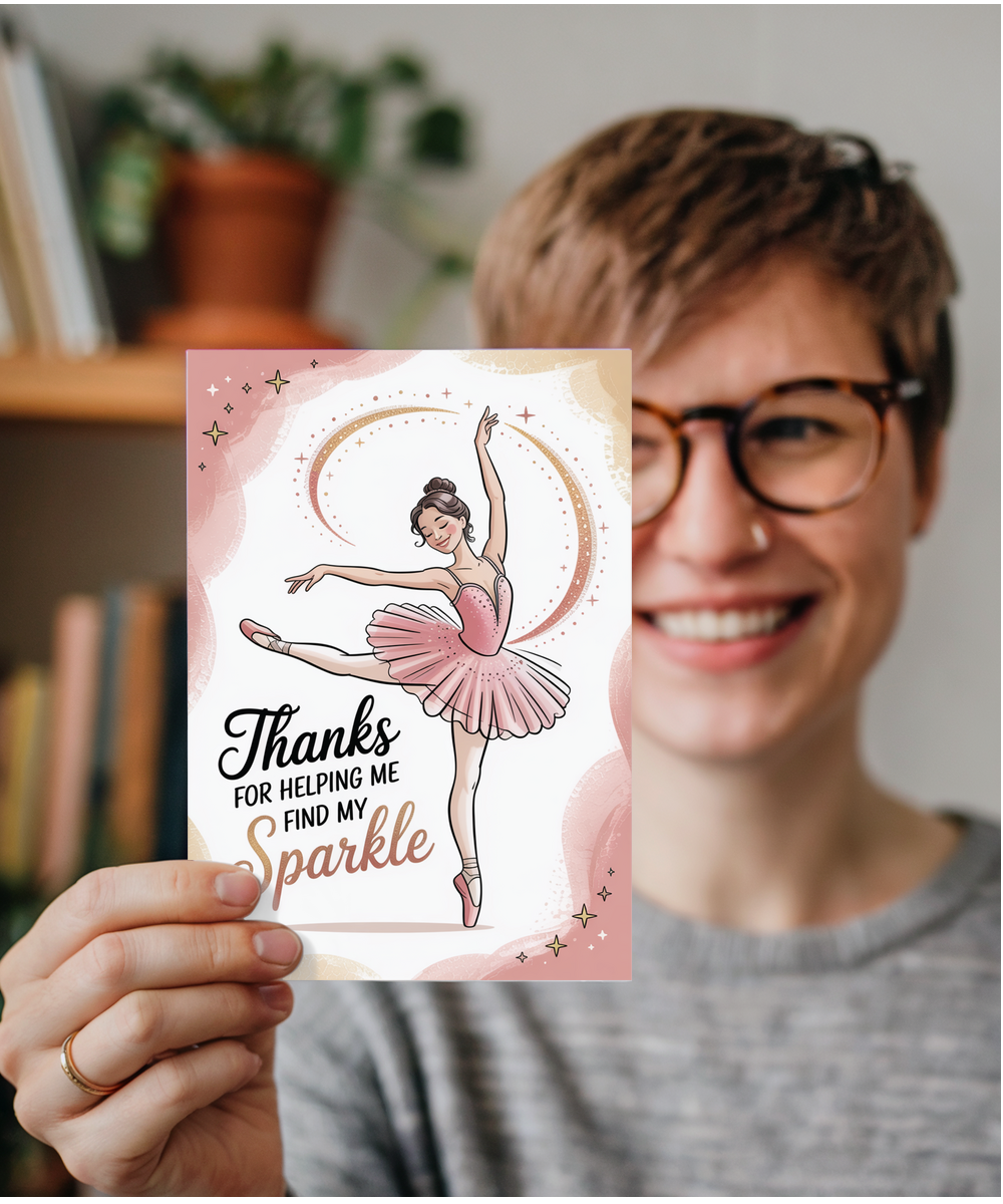 Thanks for helping me find my sparkle pale