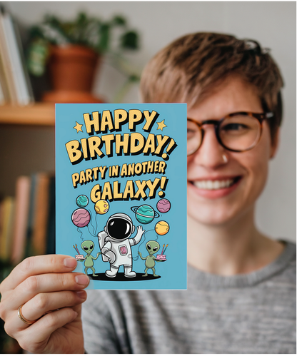 Happy Birthday! Party in Another Galaxy!
