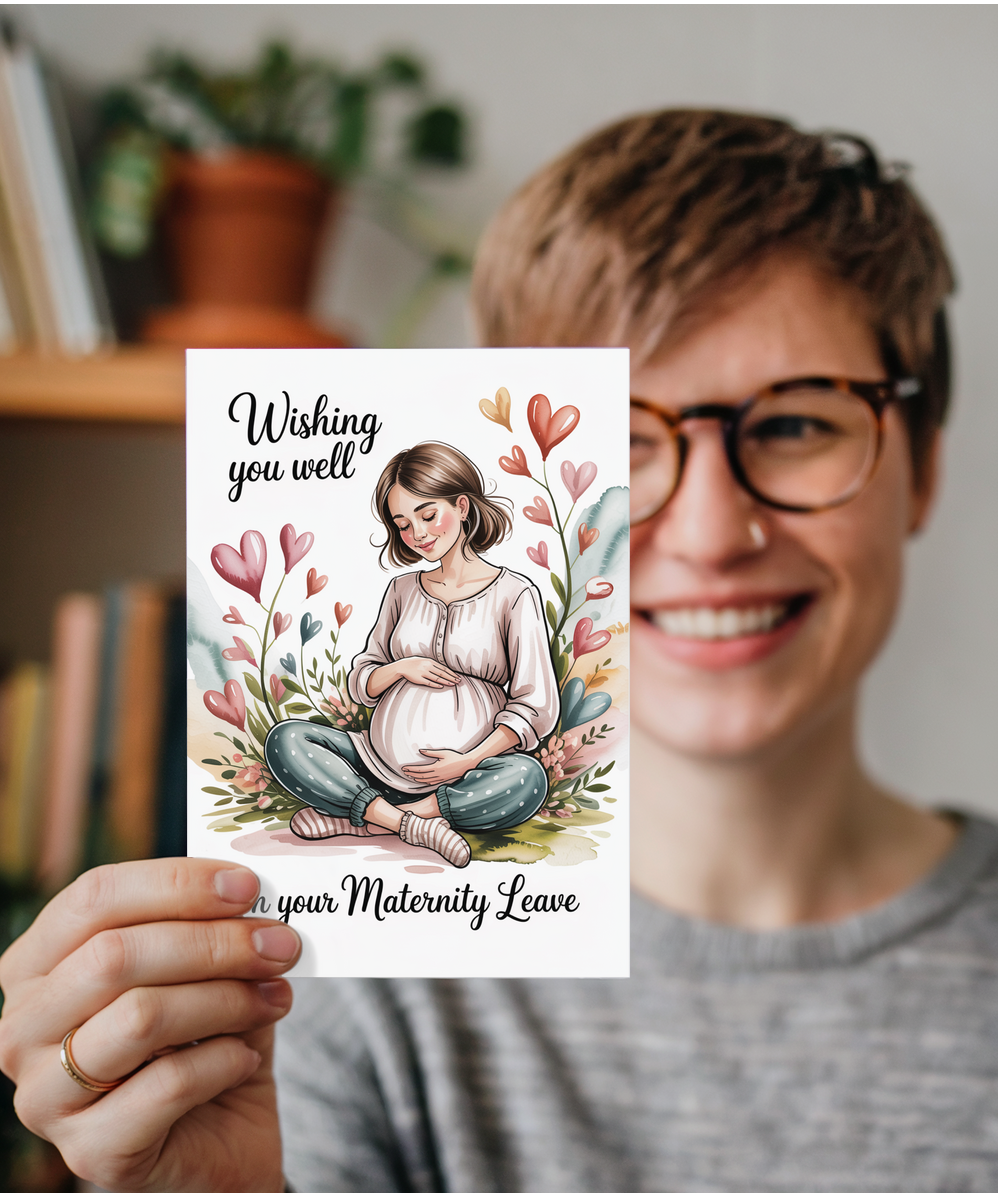 wishing you well on your maternity leave