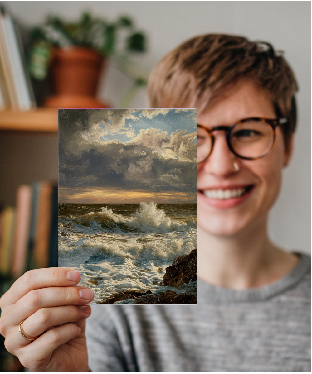 Turner Painting Card style