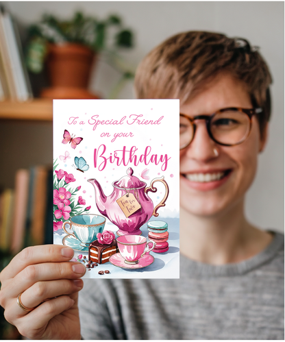To a Special Friend on Your Birthday Regal