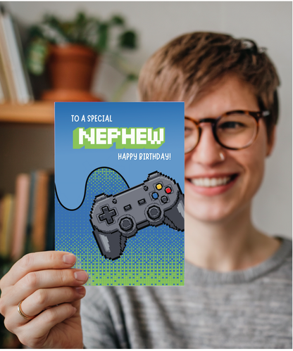 To a Special Nephew, Happy Birthday gaming