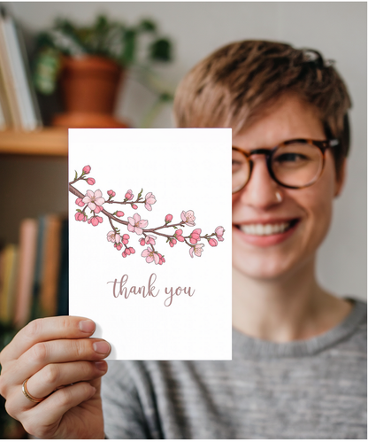 Thank You - Peach Blossom Branch