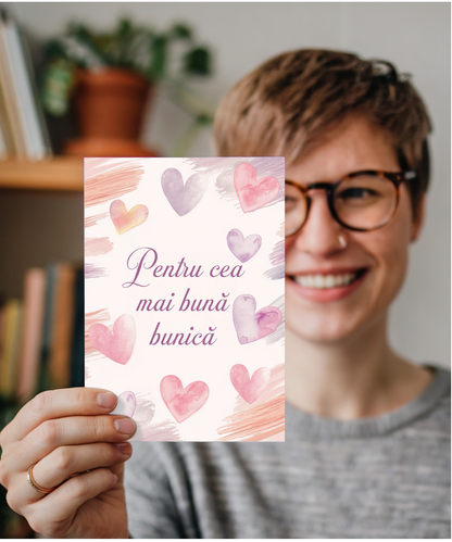 Pentru cea mai bună bunică to the best grandmother