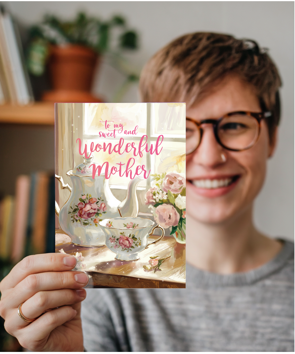 To My Sweet and Wonderful Mother Afternoon Tea