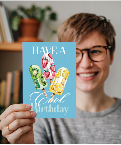 Have a Cool Birthday with Ice Lollies