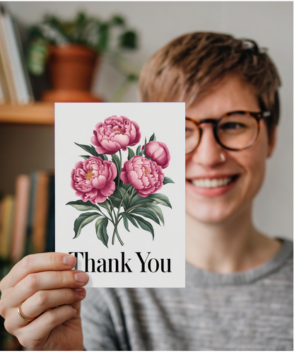 Thank You - Pink Peony Bouquet