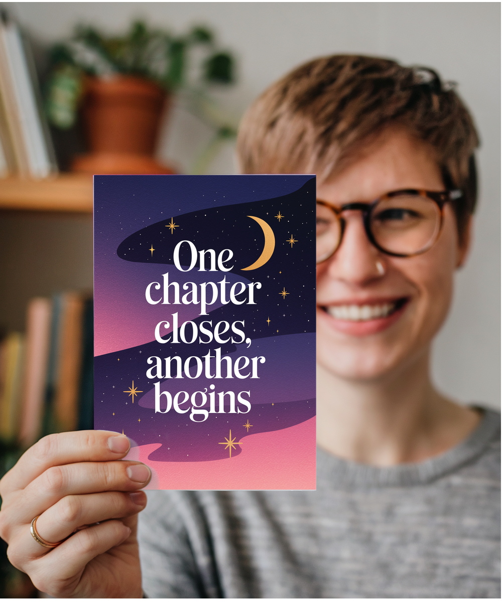 Divorce one chapter closes another one begins