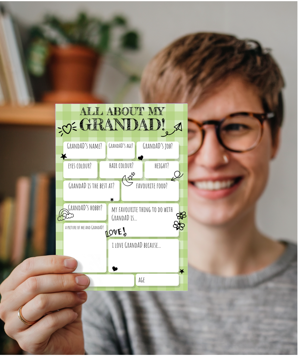 All about Grandad fill in