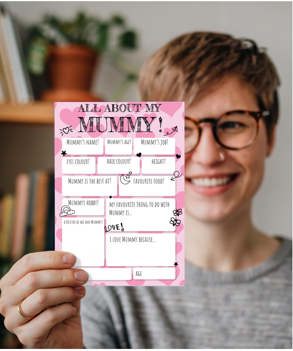 All about Mummy fill in