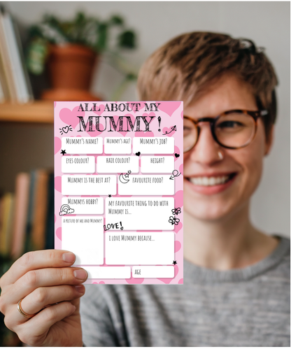 All about Mummy fill in